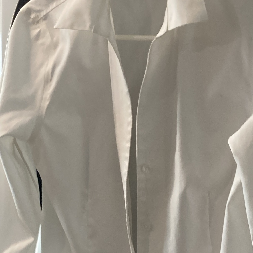 No Iron Wht Business Shirt - Picture 11 of 12